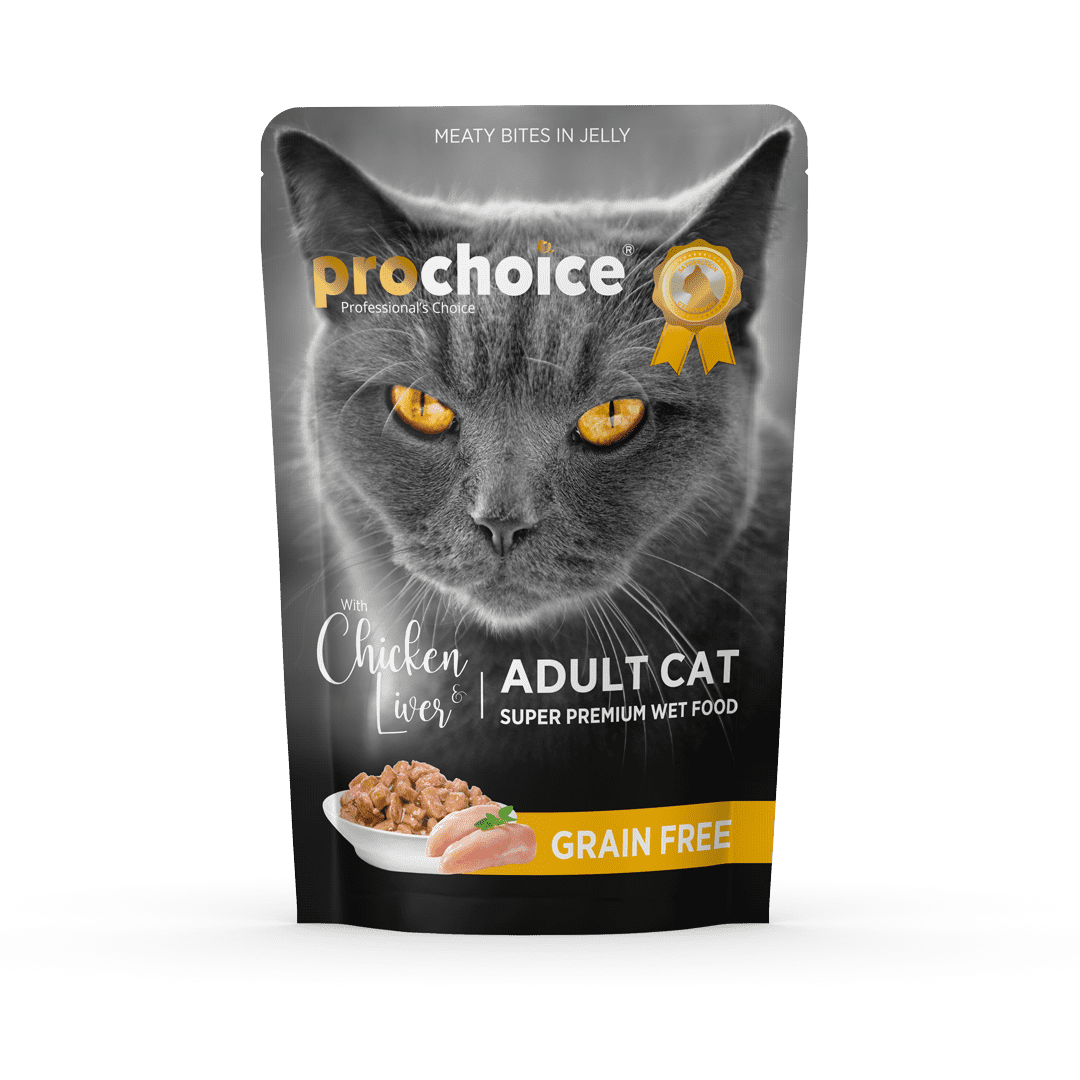 Chicken and Liver chunks in Jelly for Adult Cats